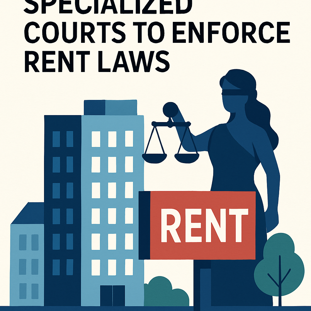 Advocacy for Specialized Courts to Enforce Rent Laws