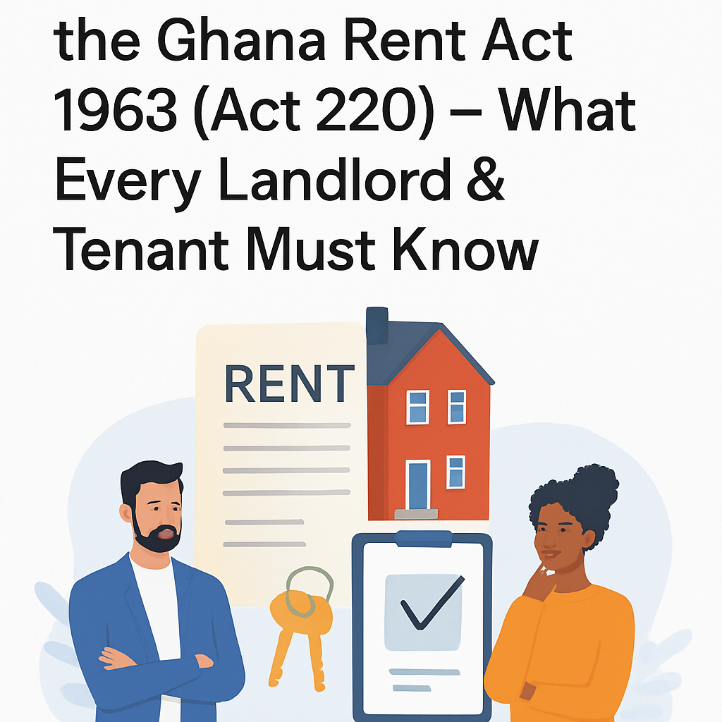 The Truth About the Ghana Rent Act 1963 (Act 220) – What Every Landlord & Tenant Must Know