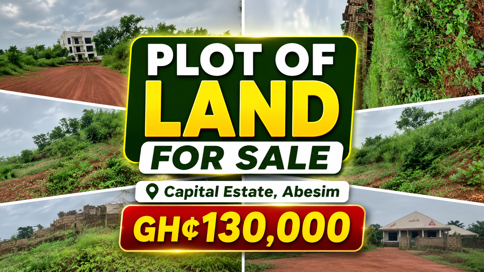 Plot of Land for Sale Around Capital Estate, Abesim – GH¢130,000