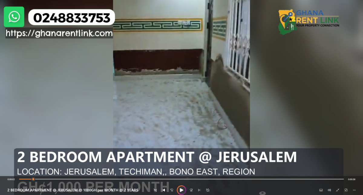 Spacious 2 Bedroom Apartment for Rent