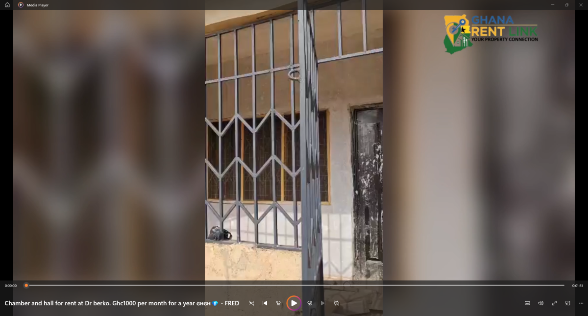 Chamber and Hall for Rent at Dr. Berko