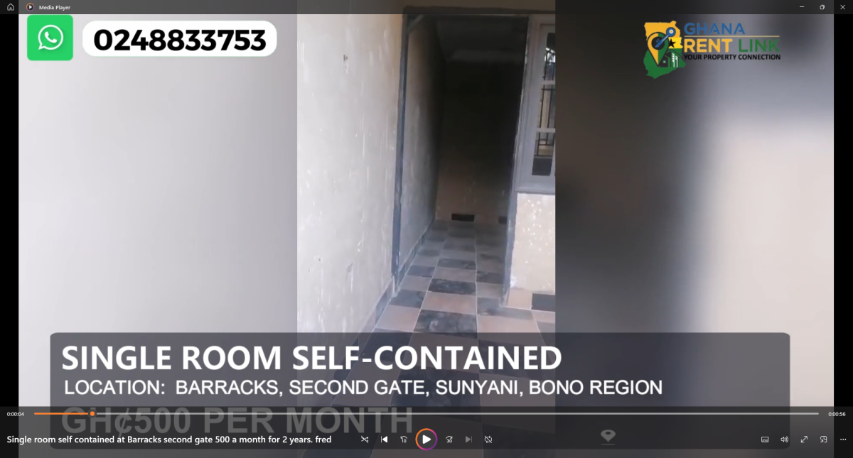 Single Room Self-Contained