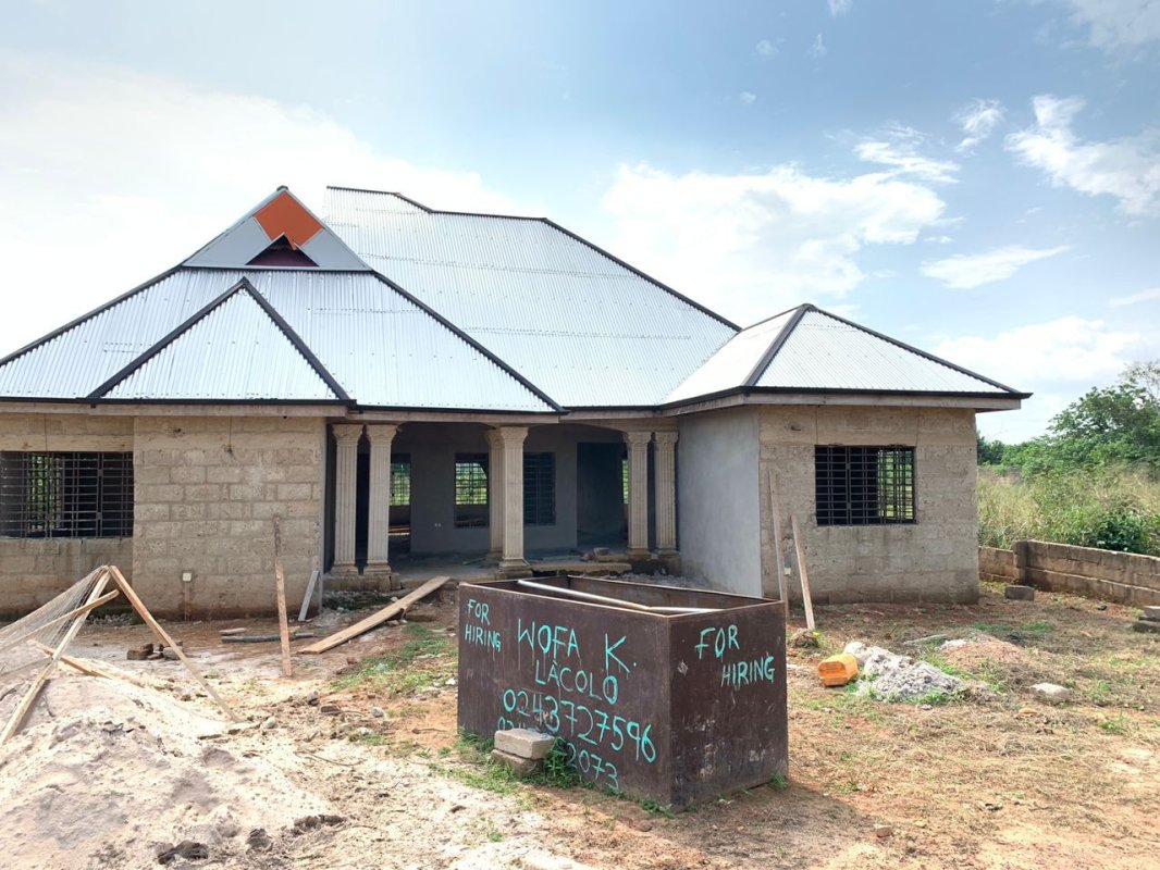 Uncompleted 3-Bedroom Self-Contained House for Sale