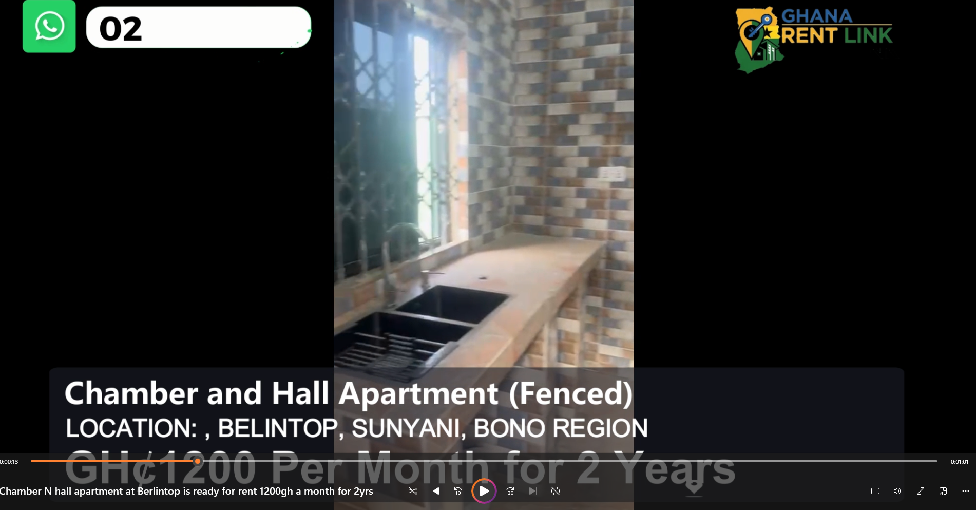Chamber N Hall Apartment for Rent
