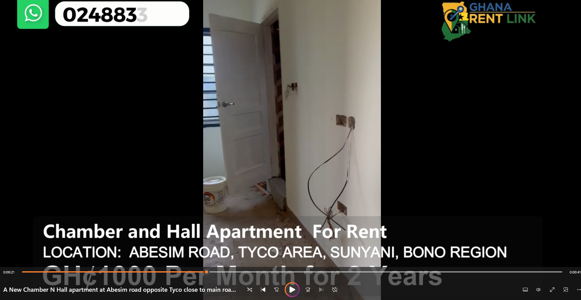 Chamber & Hall Apartment for Rent