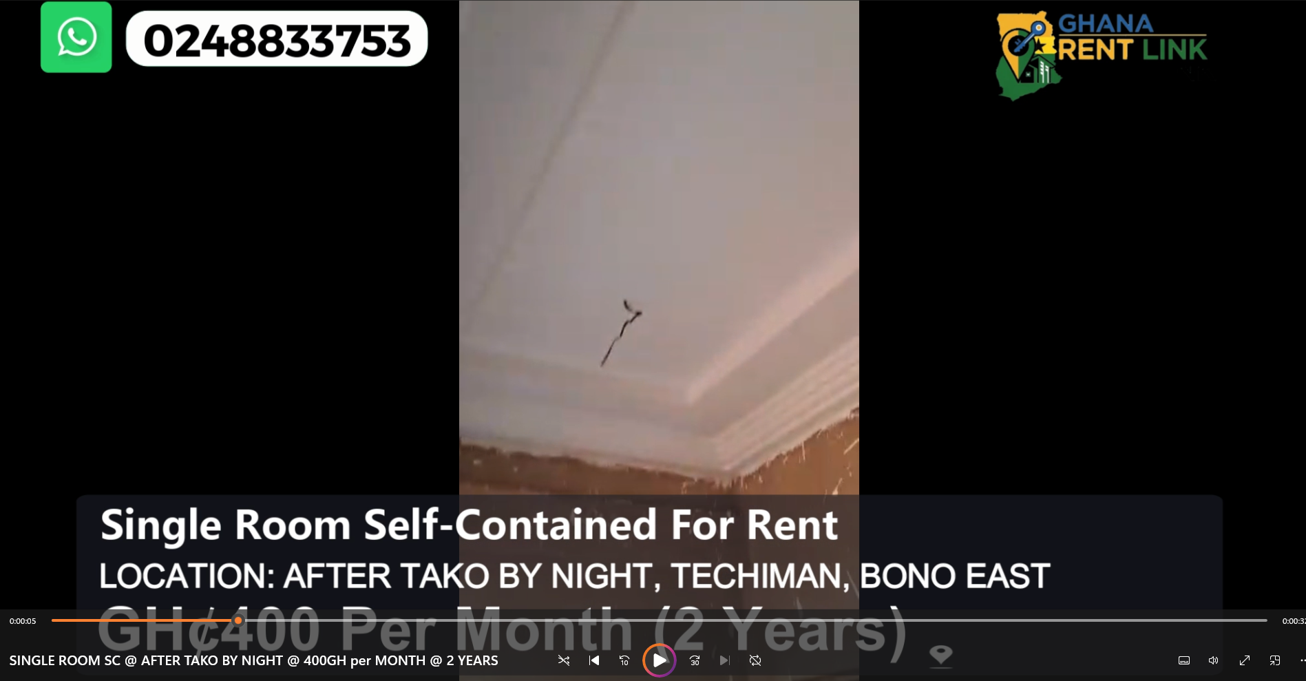 Single Room Self-Contained for Rent