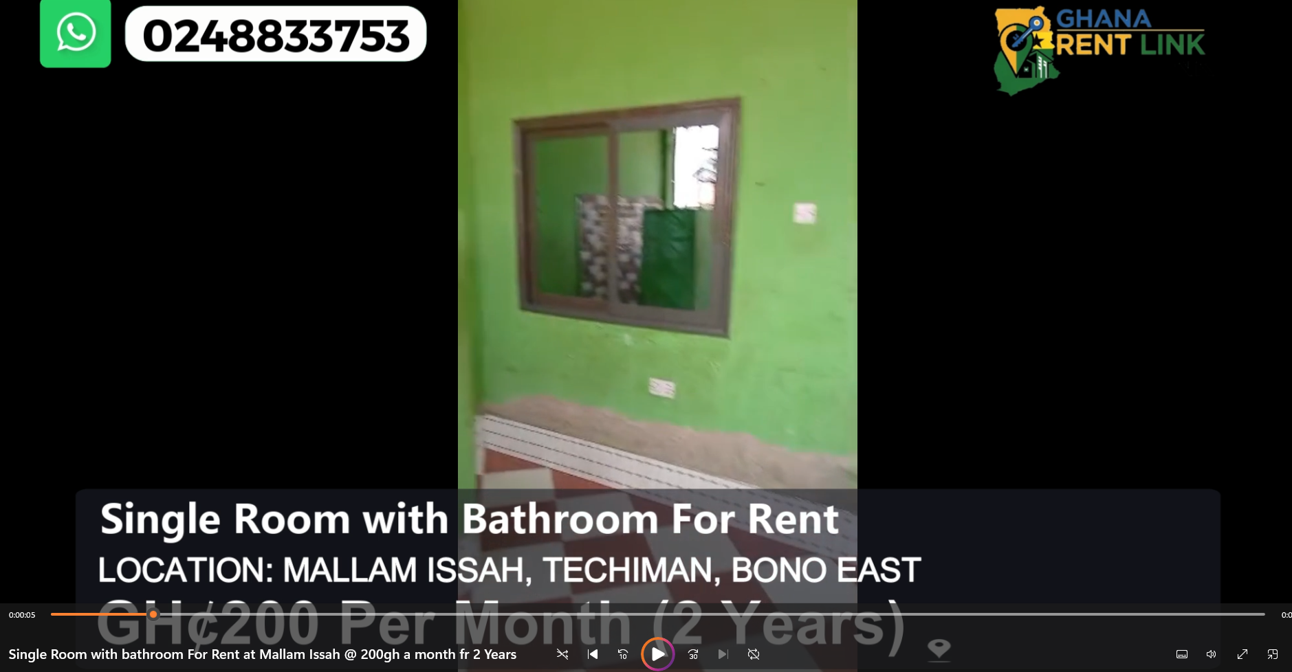 Single Room with Bathroom for Rent
